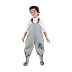 Denokids İnşaat Aracı Erkek Çocuk Su Geçirmez Yağmur Tulumu Renkli