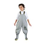 Denokids İnşaat Aracı Erkek Çocuk Su Geçirmez Yağmur Tulumu