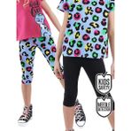Denokids Kız Çocuk Siyah Leopar 2'li Tayt - 5 Yaş