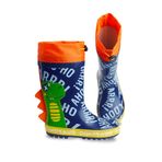 Denokids Renkli Dinozorlar Erkek Çocuk Lastikli Yağmur Botu