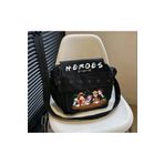 DENOKMODA Heroes Bestfriend Night Date Baskılı Postacı Çantası