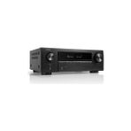 Denon AVR-X1800H 7.2 Ch. 8K AV Receiver 80W Güç ve Dolby Atmos Ses Özellikleriyle Siyah