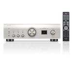 Denon PMA-1700NE HiFi amplifikatör, 2 x 140 W, entegre Phono ön amplifikatör, Hi-Res sertifikalı, gelişmiş ultra yüksek akım tek itme çekme devresi, Advanced AL32 Processing Plus, gümüş