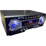 Denox Logic 802 Çift Telsiz Mikrofonlu 120Watt Stereo Amfi Mikser