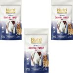 Dental Twist Biftekli Diş Sağlığı Köpek Ödülü 120 Gr X 3 Adet