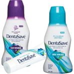 Dentasave Ağız Çalkalama Suyu Ağız Kokusu Çinko 300 Ml, Diş Macunu Çinko ve Tam Koruma 75 ml