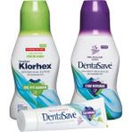 DentaSave Klorhex Günlük Bakım Ağız Çalkalama Suyu 300 ml Çinko ve Tam Koruma 75 ml Diş Macunu
