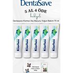 DentaSave Klorhex Yoğun Bakım 5x75 ml Diş Macunu ve Rosie Pamuk