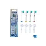 Denthauz Comfy - Klasik Yumuşak Oral-B Uyumlu Diş Fırçası Başlığı + Fırça Koruma Kapağı