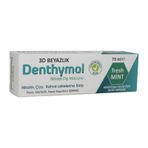 Denthymol 3D Beyazlık Hindistan Cevizi Özü Aktif Karbon 75 ml Bitkisel Diş Macunu