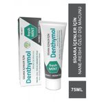 Denthymol Naneli Reishi Özü Sigara İçenler için 75 ml Bitkisel Diş Macunu