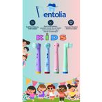 Dentolia Oral-b Uyumlu Çocuk Diş Fırçası Yedek Başlığı 4 Adet