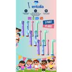 Dentolia Oral-B ve Braun Uyumlu Şarjlı Çocuk Diş Fırçası Yedek Başlığı 12'li Paket