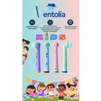 Dentolia Oral-B ve Braun Uyumlu Şarjlı Çocuk Diş Fırçası Yedek Başlığı 4'lü Paket