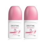 Deotak 2x35 ml İnvisible Kadın Roll On Deodorant