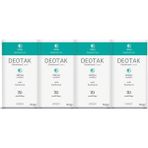Deotak 35 ml Krem Deodorant Unisex Ferah 4 Adet Koku ile 7 Gün Süren Koruma Sağlar