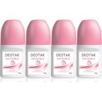 Deotak 4x35 ml Invisible Bayan Roll-on Deodorant
