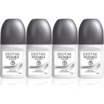 Deotak For Men Invisible 4x35 ml Erkek Roll-On Deodorant