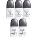 Deotak Invisible For Men Roll-On Deodorant, 35 ML, Erkek, 5'li Set