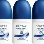 Deotak Original For Men 3x35 ml Roll-On Deodorant