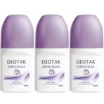 Deotak Original Women 3x35 ml Roll-On Deodorant