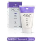 Deotak Soft 4x35 ml Hassas Cilt Unisex Krem Deodorant