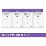 Deotak Soft Hassas Cilt Krem Deodorant 35 Ml 4 Adet