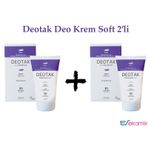 Deotak Soft Hassas Ciltler 35 ml 2'li Krem Deodorant