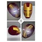 DEOZ3D Iron Man Helmet - Marvel Esinli Kask - Dekoratif Koleksiyon ve Cosplay Ürünü