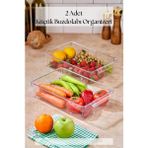Depa 2 Li Buzdolabı Organizeri & Buzdolabı Düzenleyici 3 Lt