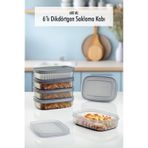 Depa 6x600 ml Saklama Kabı ve Kahvaltılık