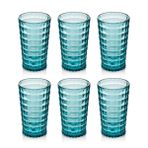 Depa 750 ml 6 Adet Akrilik Aquamarin Uzun Su Bardağı