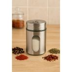 Depa Metal Tuzluk Biberlik Baharatlık 200 ml Gri