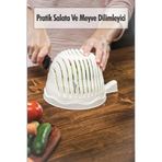 Depa Pratik Salata ve Meyve Dilimleyici & Pratik Süzgeç
