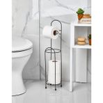 Depa Robinanka Ferforje Wc Tuvalet Kağıtlık Siyah