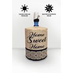 depdekor Dekoratif Damacana Kılıfı Sebil Damacana Örtüsü Home Sweet Home Hasır Desenli Damacana Güneşlik