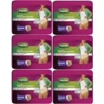 Depend 6 Paket 10'lu Large-Büyük Emici Külot Kadın Hasta Bezi