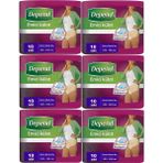 Depend 6 Paket 10'lu XL-Extra Büyük Emici Külot Kadın Hasta Bezi