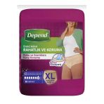 Depend Emici Külot Bez Xl Beden 10 Adet (120 CM -150 CM)