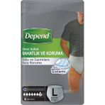 Depend Emici Külot Erkek Büyük 8'li 2 Adet