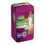 Depend Emici Külot XL, Hasta Bezi, Rahatlık ve Koruma, 9'lu