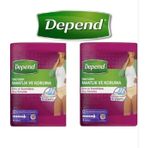 Depend Kadın Büyük Boy 42-50 Beden 2x9 Adet Emici Külot