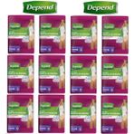 Depend Kadın Büyük Boy Emici Külot Hasta Bezi 42-50 Beden 108 Ad - Beyaz