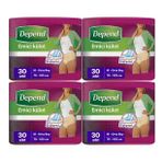 Depend Kadın Orta 120 Adet Emici Külot Hasta Bezi