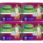 Depend Kadın Orta 120 Adet Emici Külot Hasta Bezi