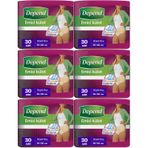 Depend Large Kadın 6x30 Adet Emici Külot Hasta Bezi