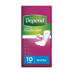 Depend Mesane Pedi Kadın Ekstra, 10'lu 12 Paket (120 Adet)