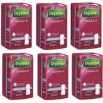 Depend Mesane Pedi Normal 6'lı Set 12 Adet Kadınlar İçin Gün Boyu Konforlu Kullanım