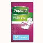 Depend Normal 12'li 6 Paket 72 Adet Kadın Mesane Pedi