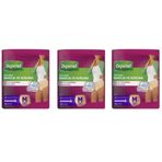 Depend Orta Boy Medium 10x3 Adet Külotlu Kadın Hasta Bezi